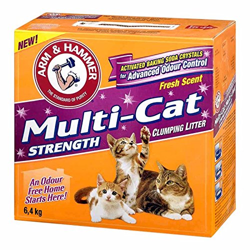 Arm & Hammer 04210 Multi-Cat Strength Clumping Litter 3/6.4 Kg