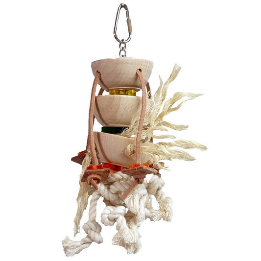 Zoo Max DUS313 Chop Choppy 11 in Bird Toy