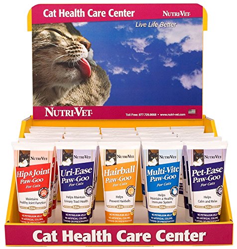 Nutri-Vet 99825 Cat Health Care Center Display 25pc
