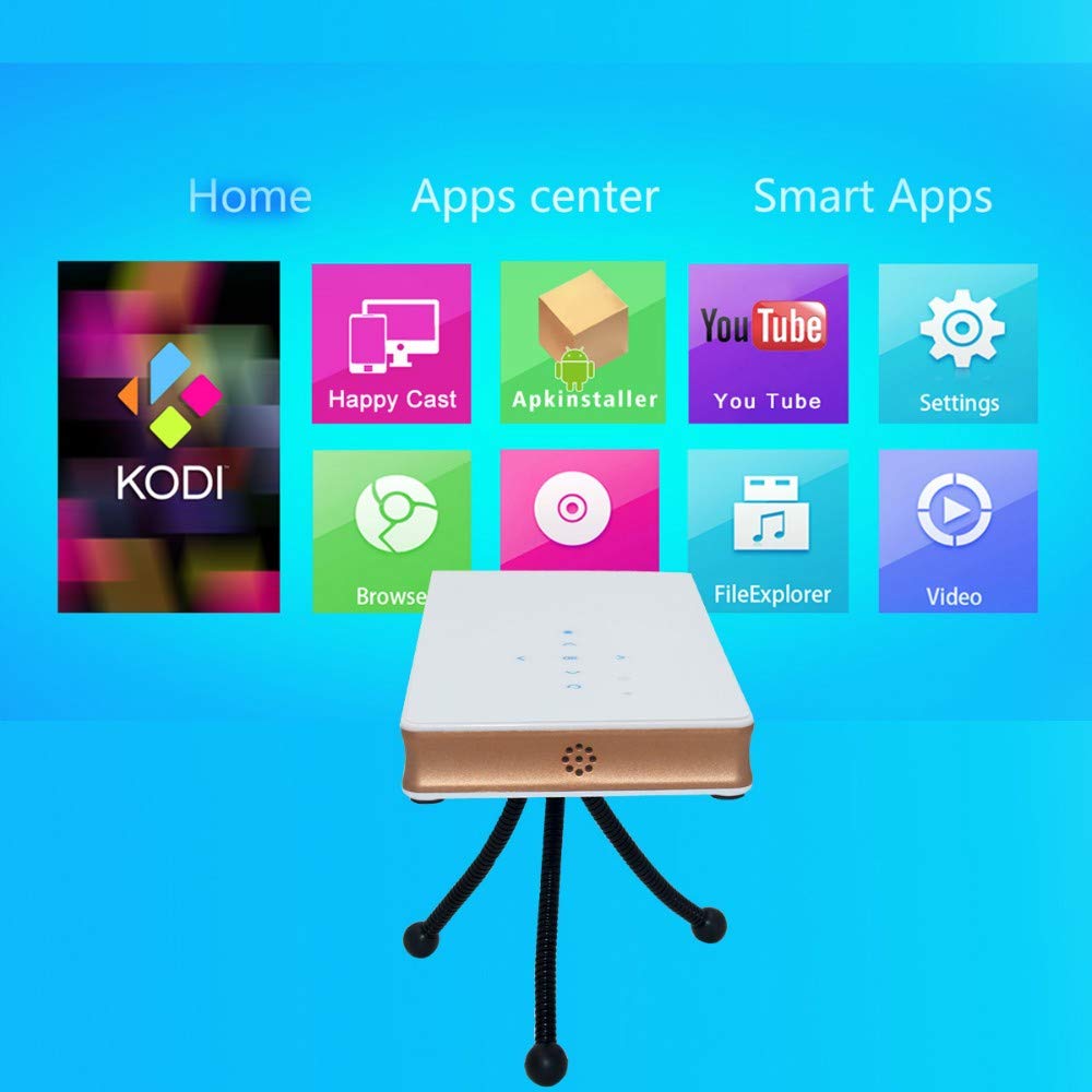 Spraylogik Mini projecteur sans fil HD 1080P TV Box