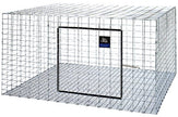 Little Giant AH3030 30-Inch X 30-Inch X 16-Inch Rabbit Hutch