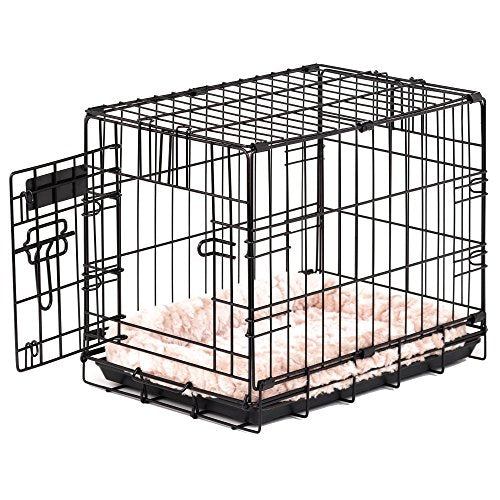 Precision Pet 7011241"ProValu, Single Door Dog Crate, Black