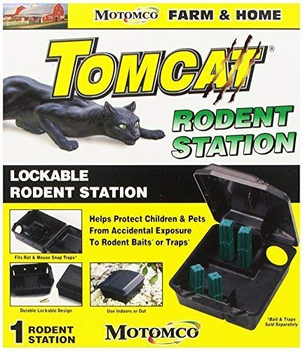 MOTOMCO Tomcat Mouse and Rat Rodent Station by Monster Pets
