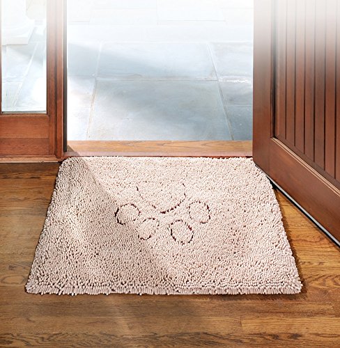 Chien devenu Smart DDM3104 Dirty Dog Doormat 31x20 (Khaki, Medium)