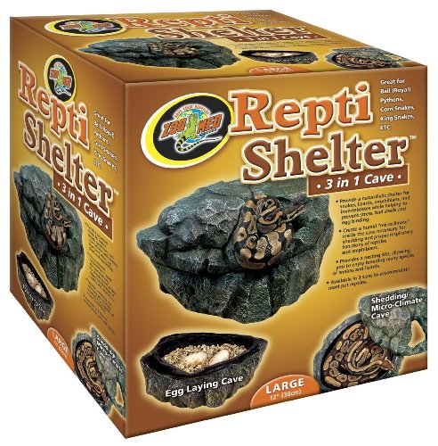Zoo Med RC-32 Reptile Shelter 3 in 1 Cave