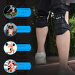 Knee Booster Knee Braces Tibial Booster Power Lifting Joint Support Knee Pad Portable Easy Breathable Sweat-Absorbent Spring Kneepad Stable Upper and Lower Knee Knee Protection