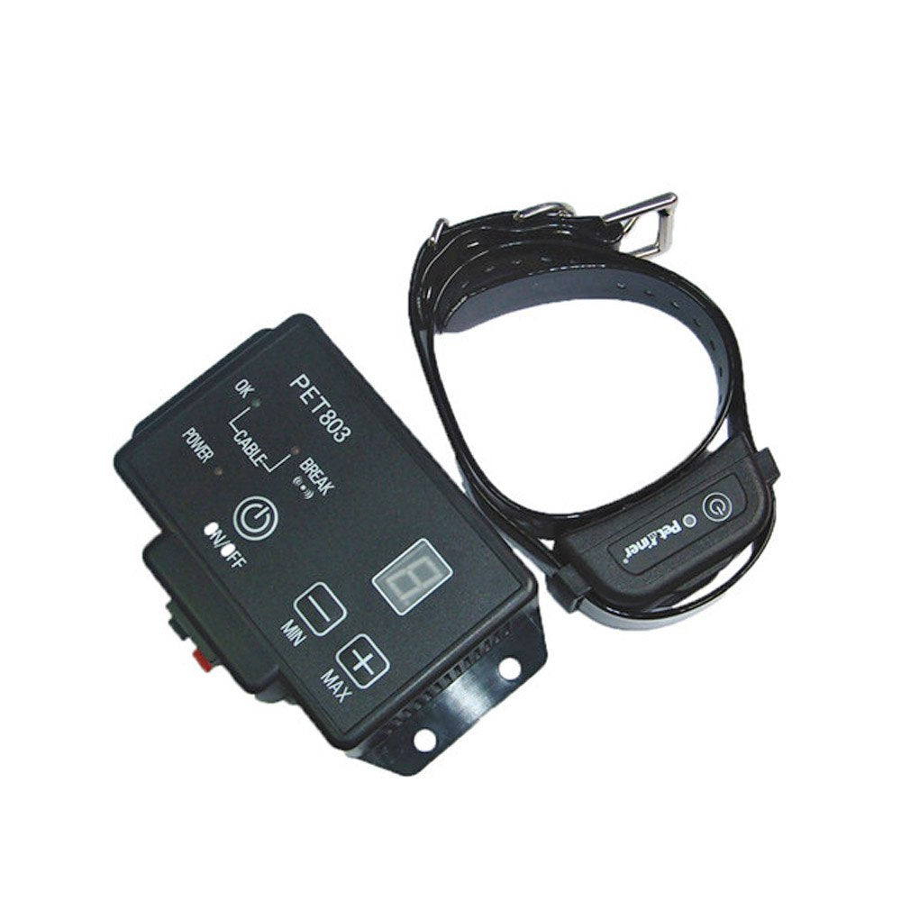 Amadog Electronic Anti-Run Beep Shock Dog Dog Clateau de clôture, récepteur de collier imperméable rechargeable