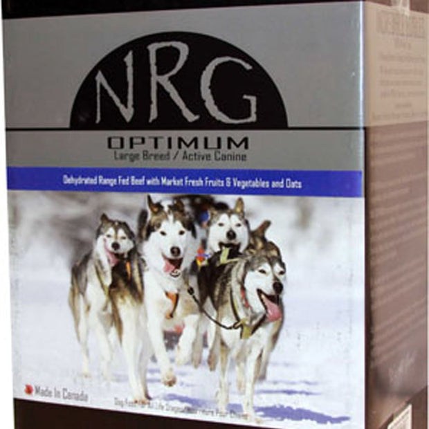 Nrg Optimum Large/Active Dog Food Diet Beef, 13.2-Pound