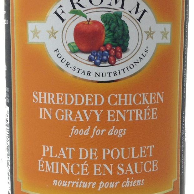 Fromm's Four Star Canned Dog Food - Shredded Pork Entree (12/13oz cans)