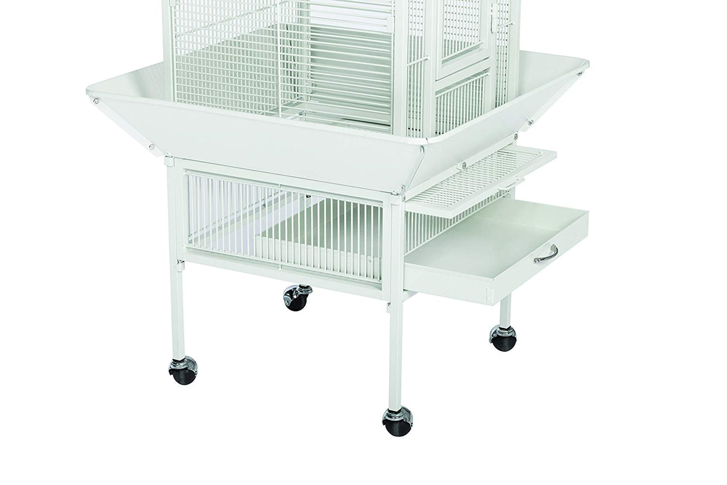 Prevue Pet Products Wrought Iron Select Bird Cage Black Hammertone 3151BLK