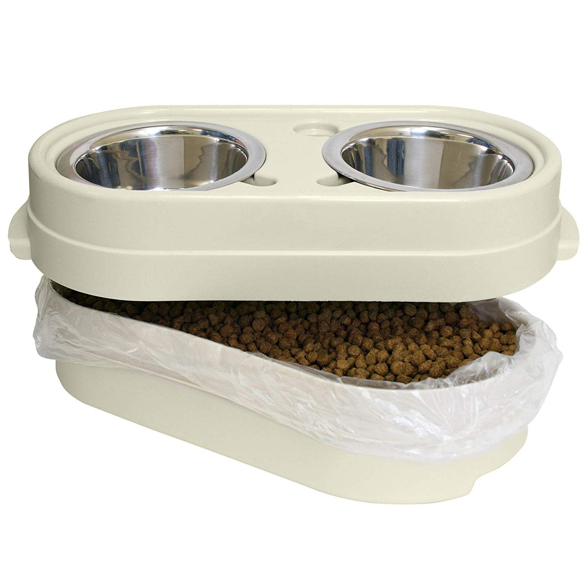 Notre magasin d'animaux de compagnie-n - Feed Adjudable Soured Dog Bowl Feeder