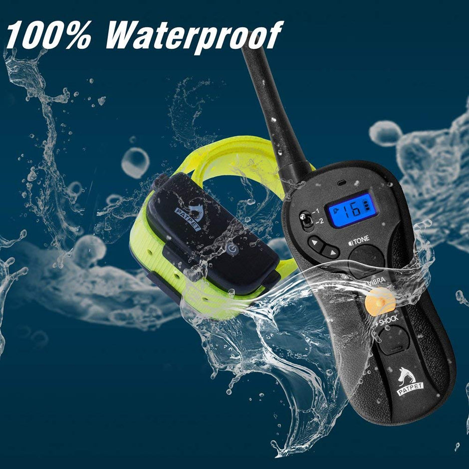 Dog Training Collar Rechargeable Waterproof 600 yd Remote Dog Collar with Tone / Vibration / Shock Mode Pet Dog Trainer For (10Lbs - 100Lbs)