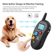 Patpet Dog Training Collar IPX7 Waterproof, Fast rechargeable Shock Collar for Dogs with 1600FT Long Remote Range, 3 Modes Beep/Vibration/Shock e-Collar for Small Medium Large Dog(AC Adapter Included)