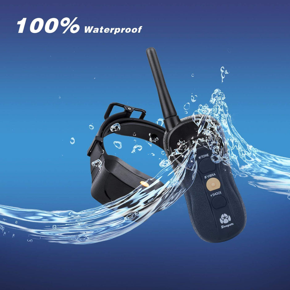 Dog Training Collar 620, Electronic Rechargeable 100% Waterproof 650yd Dog Training Collar with Remote, Tone, Vibration, Shock Mode for Large to Small Dogs (8.8Lbs - 88Lbs)