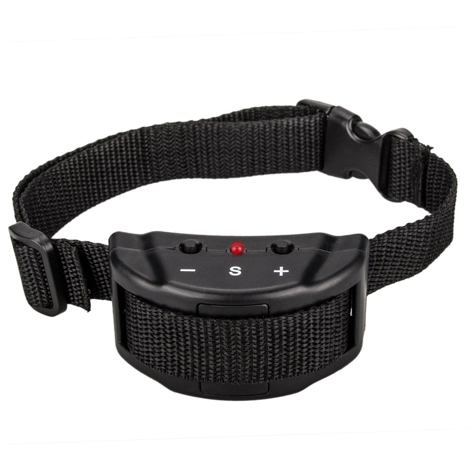 No Bark Collar Anti Barking Olycism Static shock &Deep Dog Collar No Harm No Pain Vibration 7 Sensitivity Levels Adjustable for Medium Large Small Good Behavior Training(2017 upgrade version)