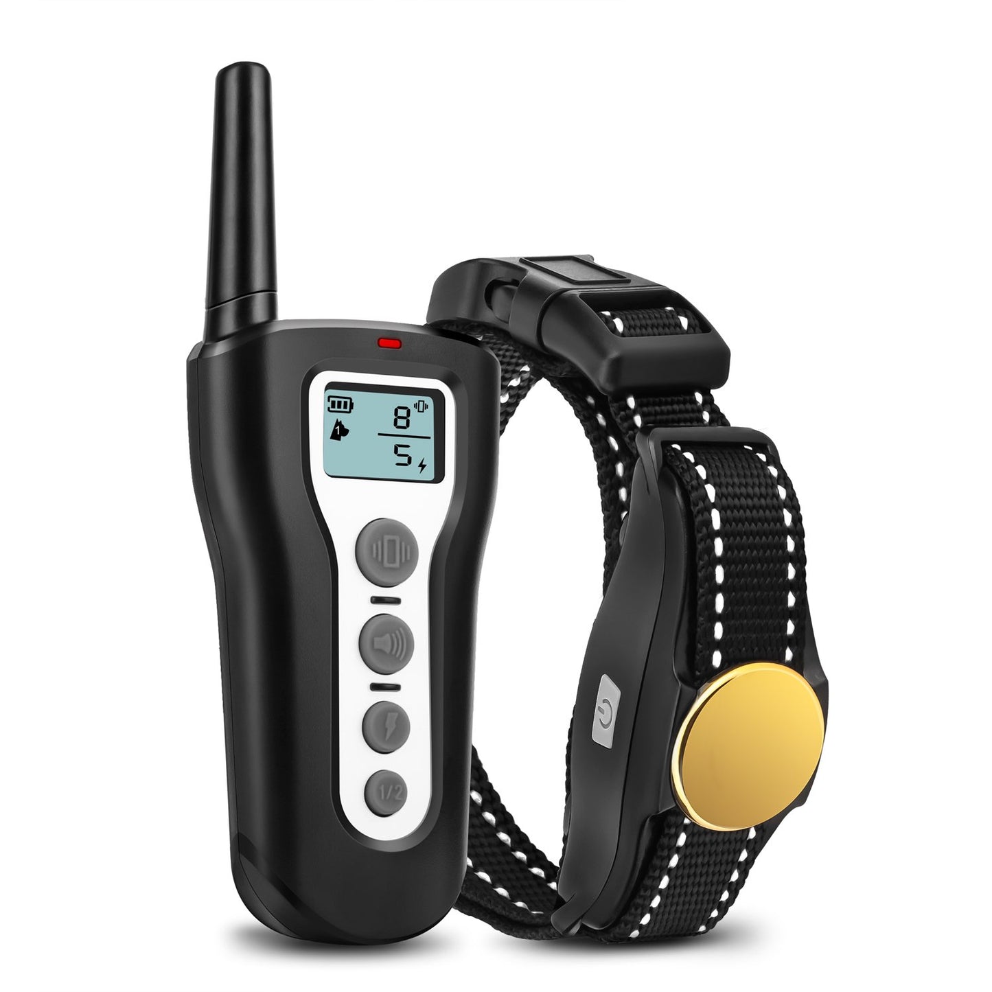 Dog Training Collar with Remote 1000ft [2018 Upgraded] Waterproof Rechargeable Electric Shock Collar for Small Medium Large Dogs