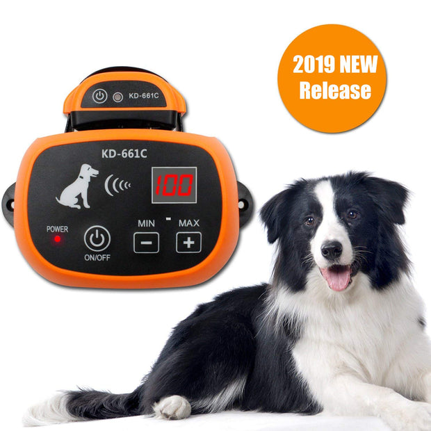 YHPOYLP Pets Wireless Dog Fence Outdoor Invisible Wireless Fence Containment System for Dogs Keep Pet Safe Radius Cover up to 1600Ft Rechargeable Waterproof Collar