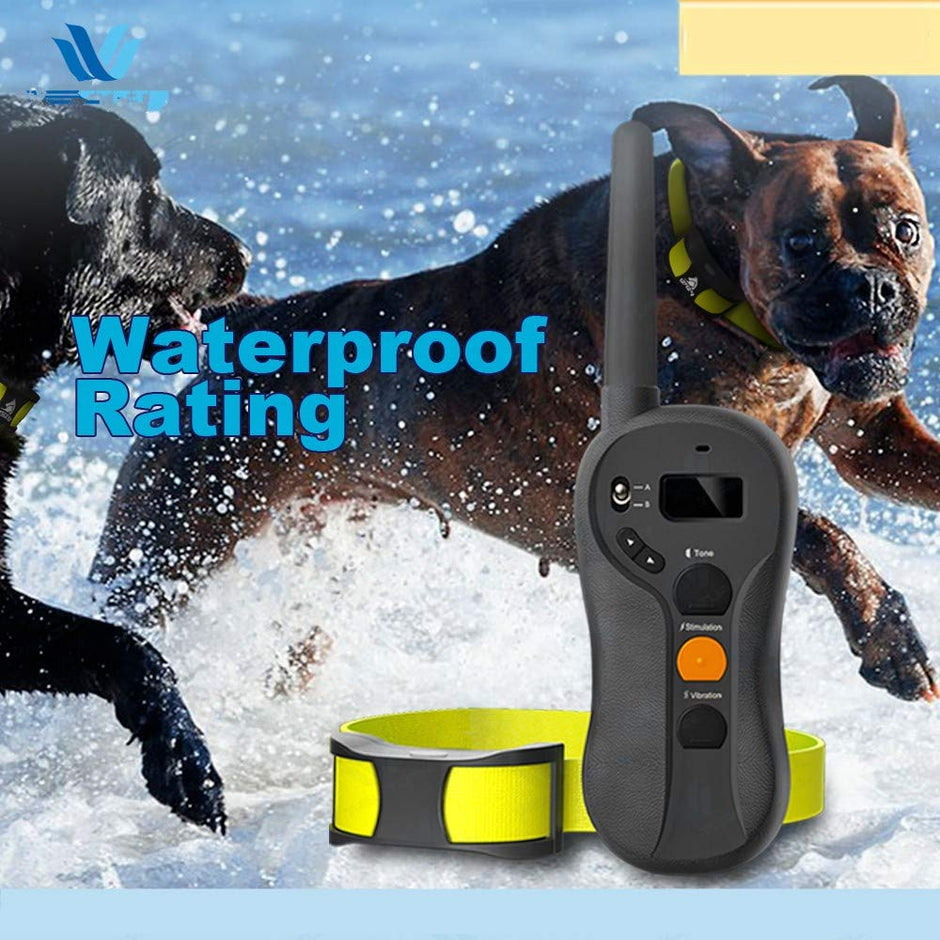 Collier d'entraînement pour chiens 600m télécommande étanche électronique Electronic Dog Training Shock Collier Rechargeable Fonction de l'aveugle
