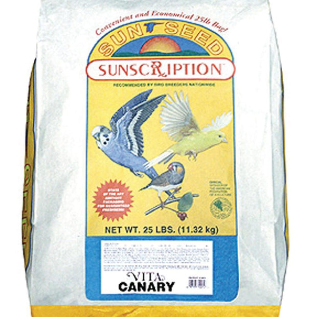 Vitakraft Sunseed Vita Canary - 25 lbs