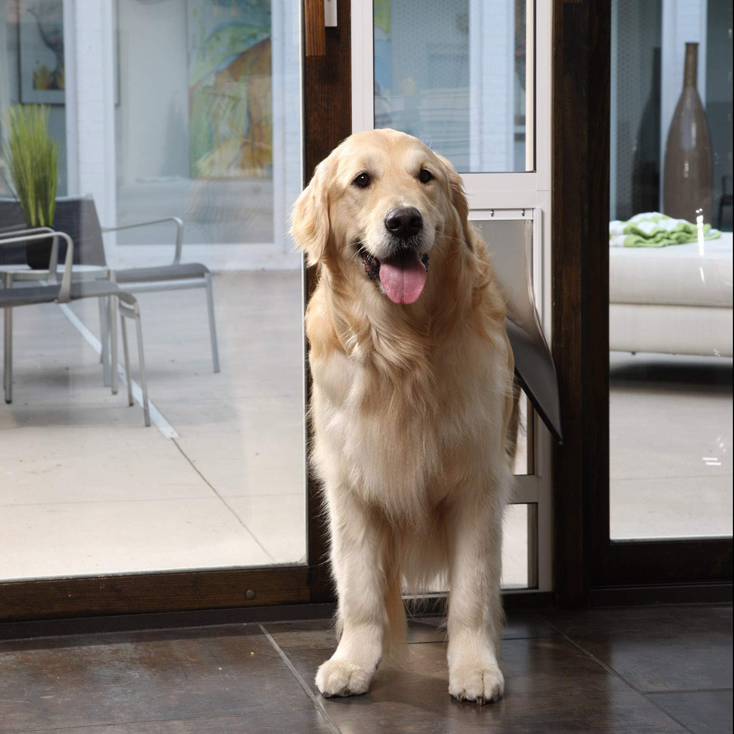 PetSafe Freedom Aluminum Patio Panel Sliding Glass Dog and Cat Door