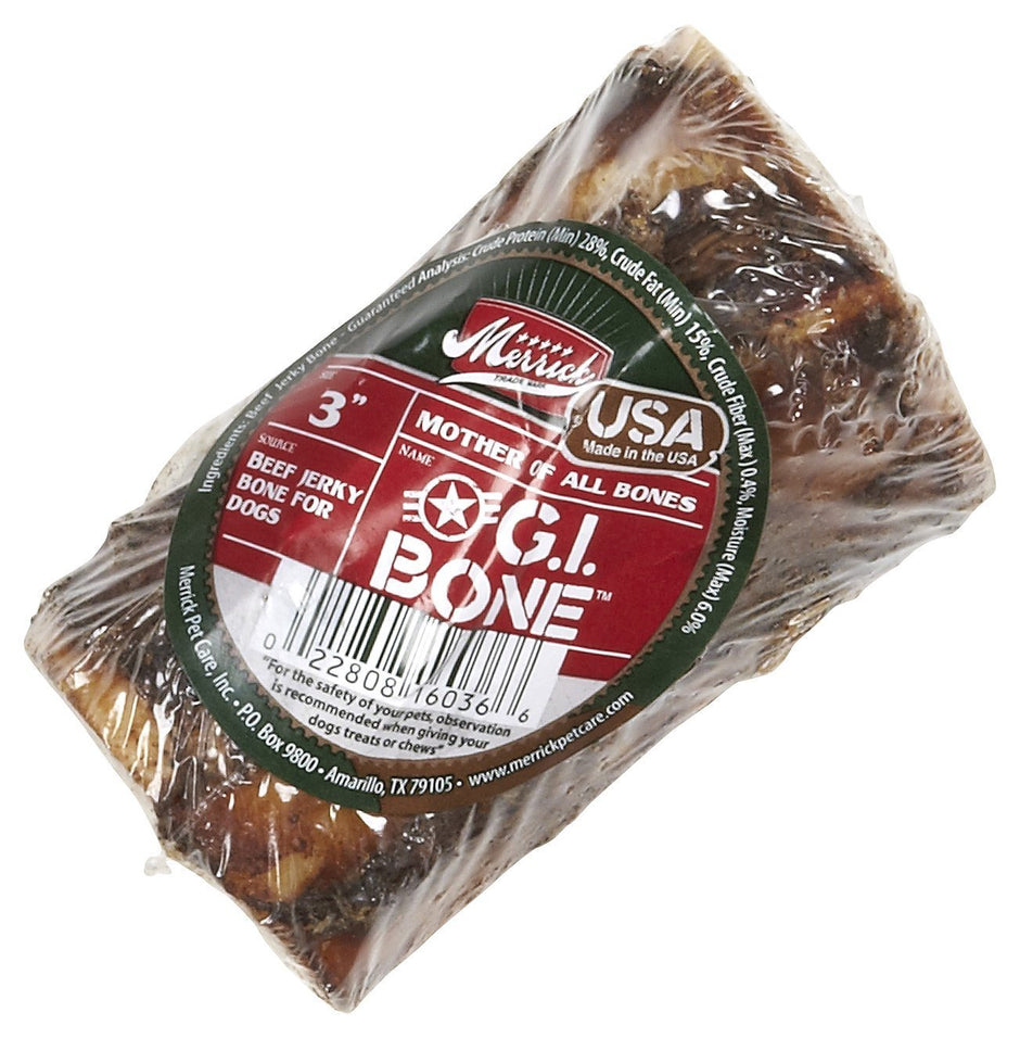 Merrick, G.I Bone, 2-3 inches, 1 ct