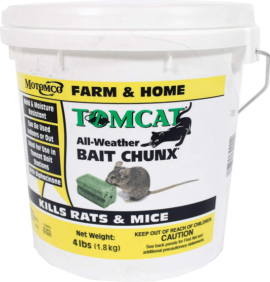 Motomco All Weather Bait Chunx, 18 Lb - 4