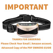 HEAVY DUTY SHOCK COLLAR FOR LARGE DOGS | Bark Obedience Training | Guaranteed to STOP Nuisance Barking | Fits Small to Large Dogs | Vibration & Beep Only Mode | Anti Bark | No remote required | RECHARGEABLE