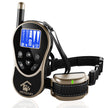 PETDIARY Remote Dog Static Shock Training Collar 1970Ft Long Range with Beep/Light/Vibration/Static Shock, Waterproof, Rechargeable, Dogs 10Lbs to 100Lbs with Neck Sizes of 8.5-25 inches