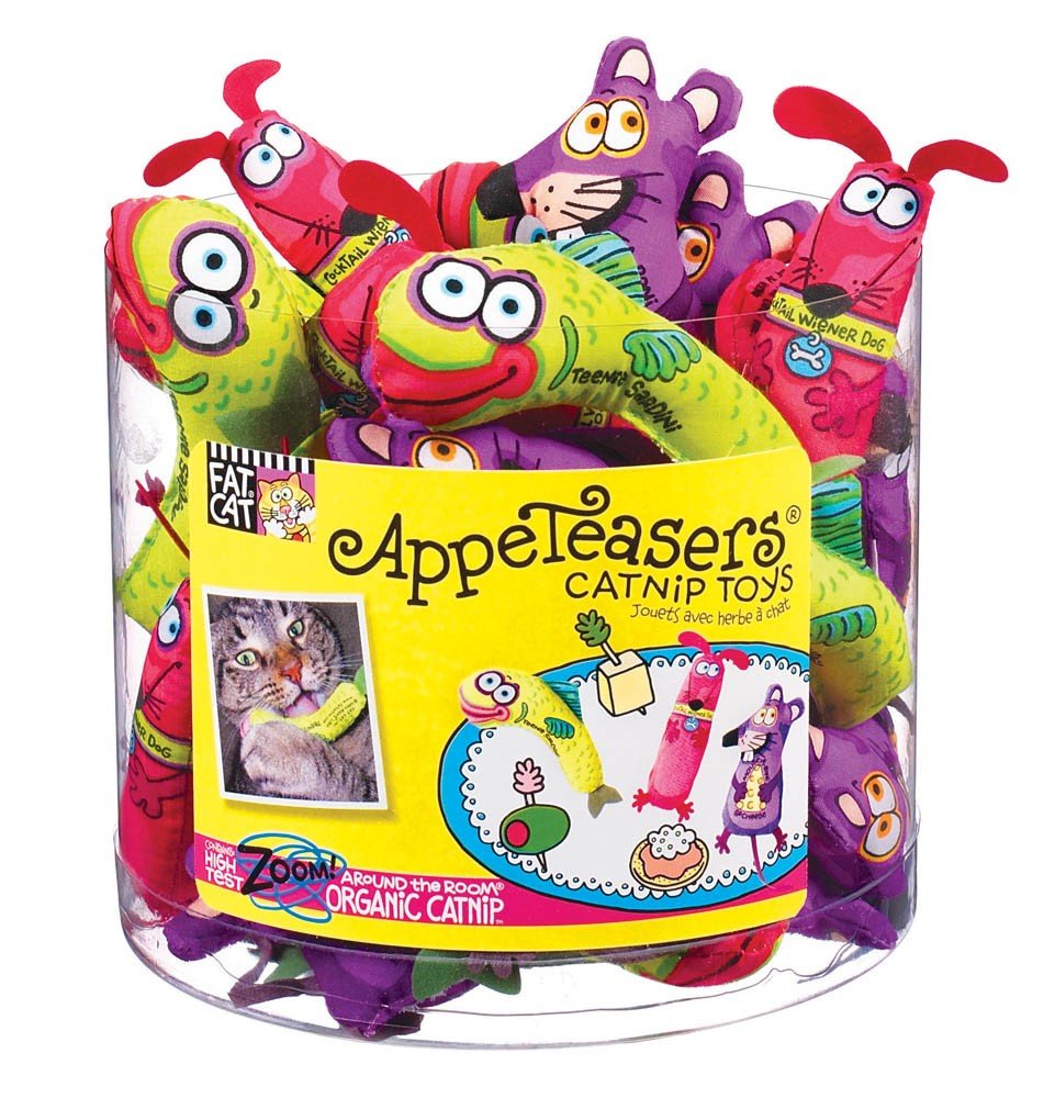 Fat Cat Catnip Toys Appeteasers