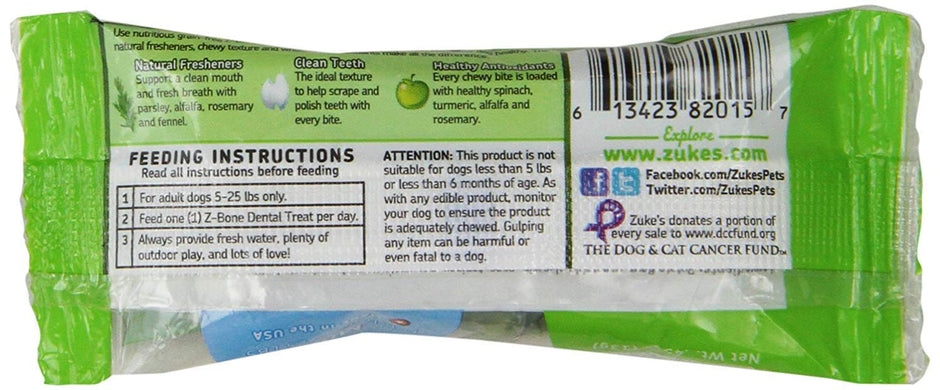 Zuke`s Z-Bone Mini Apple 72 Count