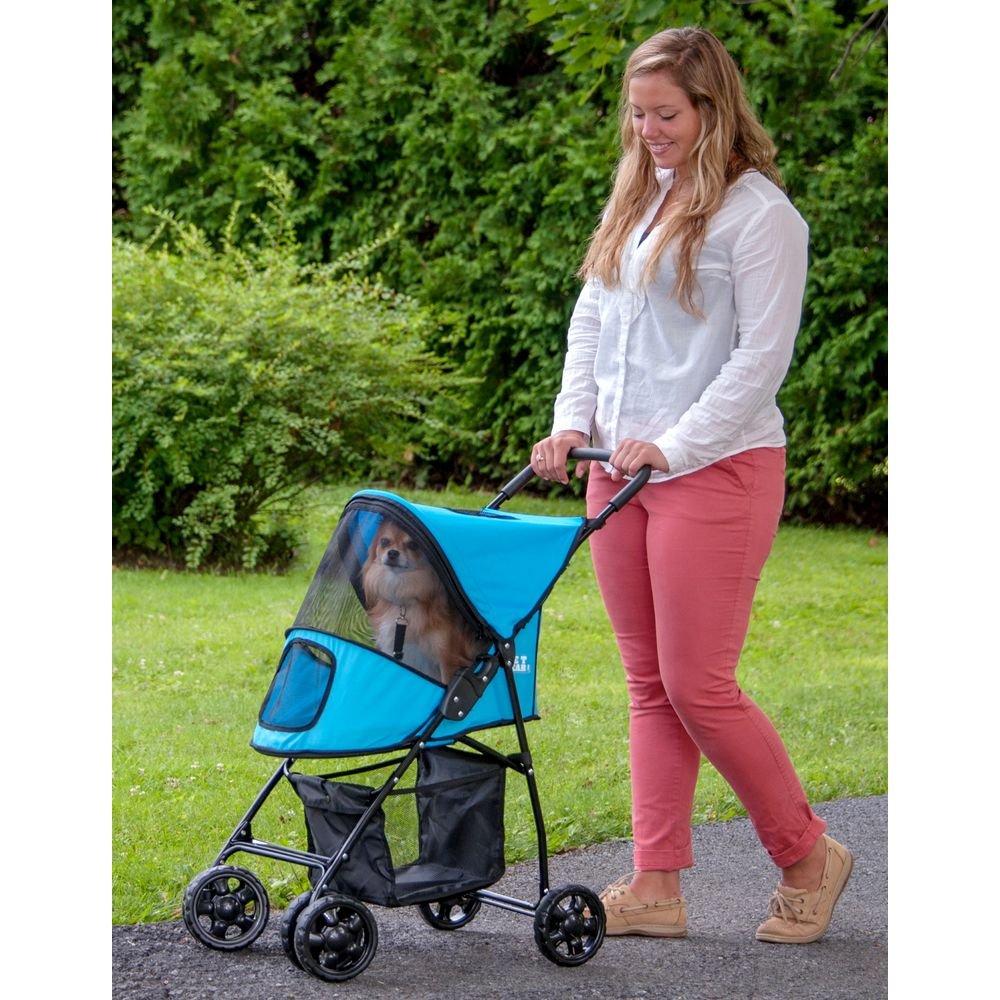 Pet Gear Sport Lite Pet Carrier Stroller, Ocean Blue