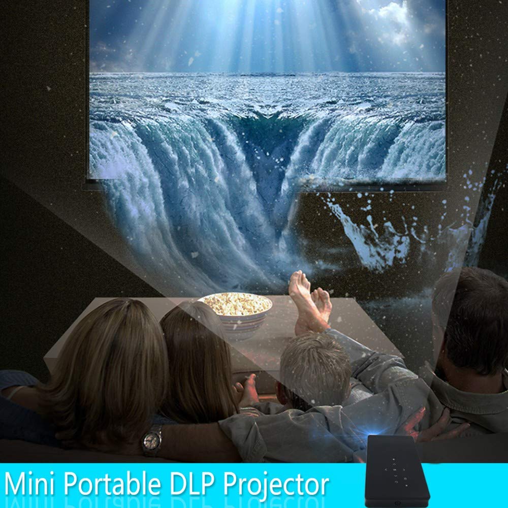 Wireless Mobile Phone pico Mini Pocket Smartphone Projector 1080p WiFi Streaming tv Box