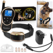 Remote Dog Training Collar, Large Clear LCD Screen, Bark & Behavior Control Device PL-774, Waterproof, Rechargeable, 2625 Ft Long Range, Beep / Light / Vibration / Shock Modes to Train Your Pet Safely