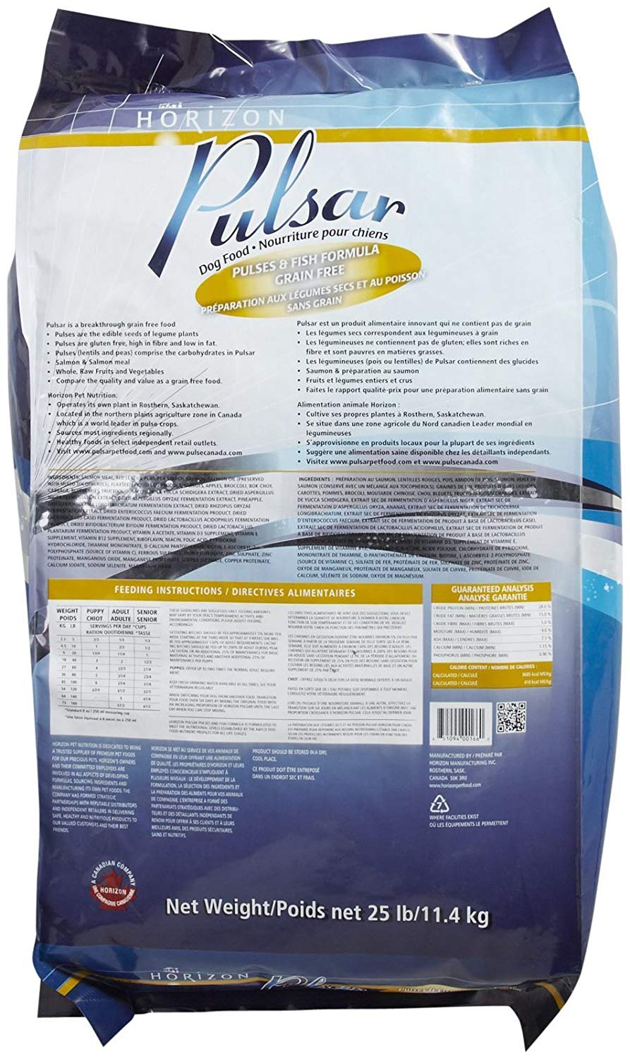 Horizon Pulsar Fish Dry Dog Aliments