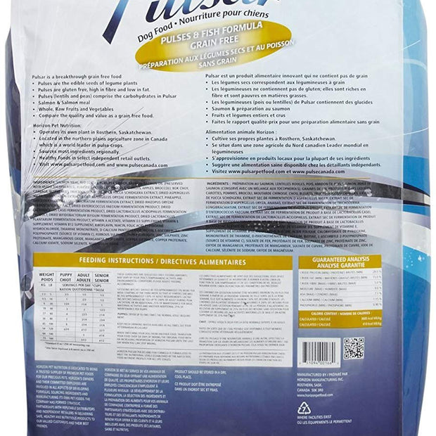 Horizon Pulsar Fish Dry Dog Aliments
