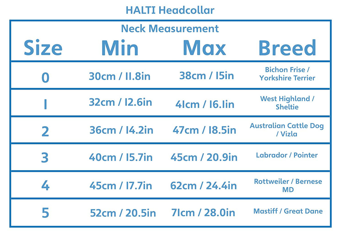 Halti Headclar Black rembourré