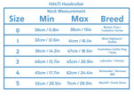 Halti Headclar Black rembourré