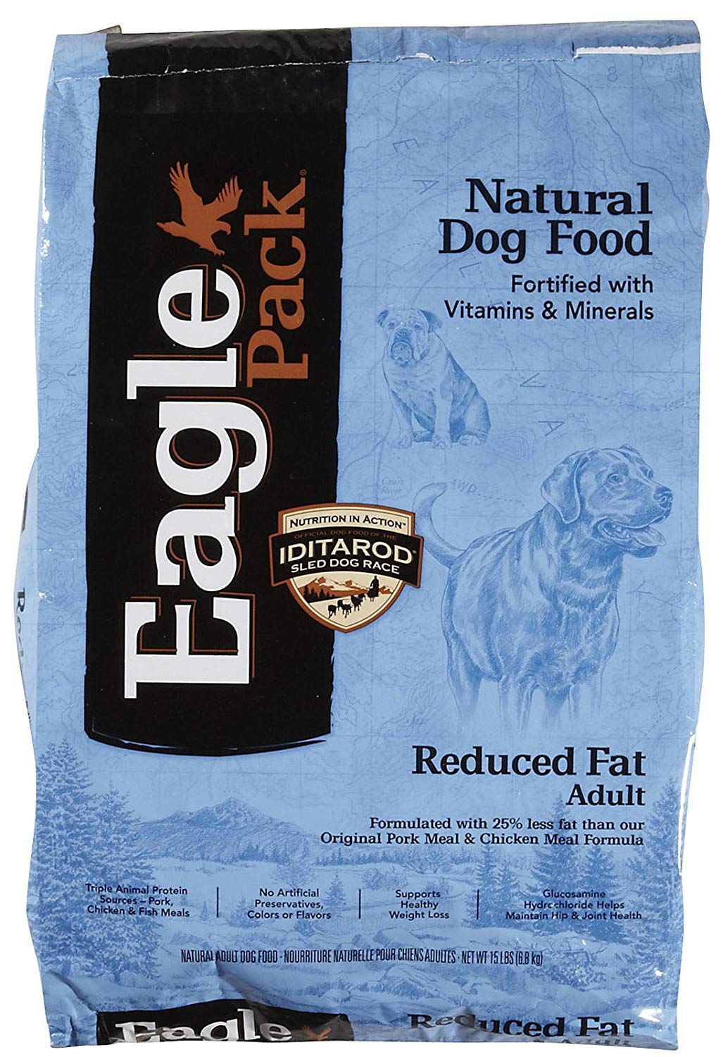 Eagle Pack Super Premium Adulte réduit les aliments sèches pour chiens secs