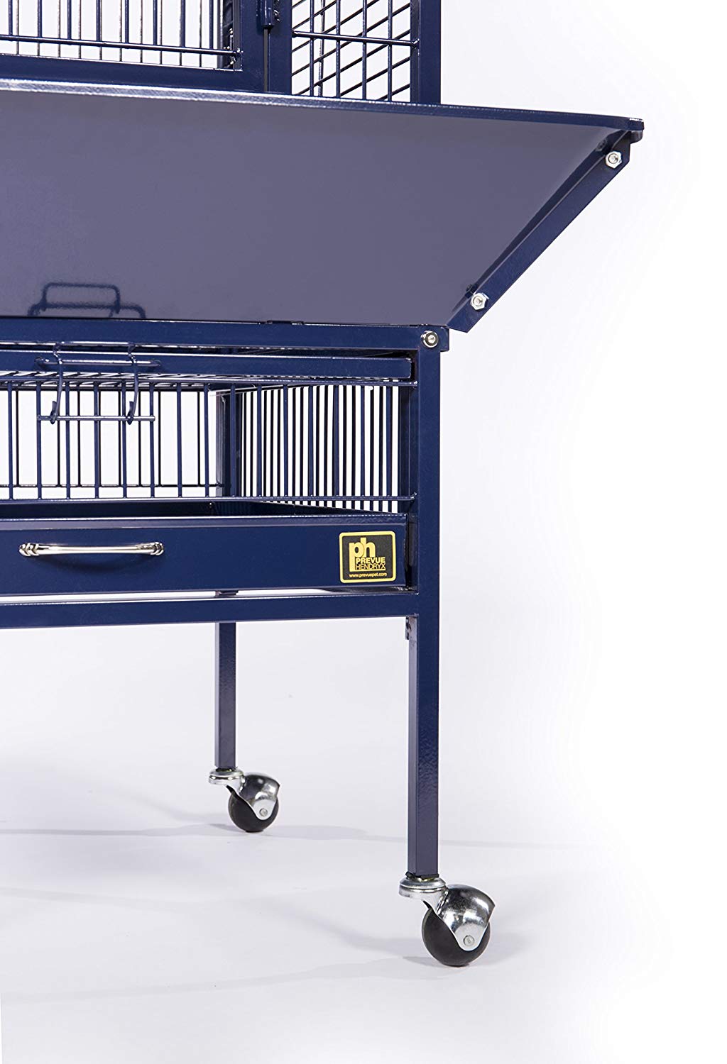 Prevue Pet Products Wrought Iron Select Bird Cage Black Hammertone 3151BLK