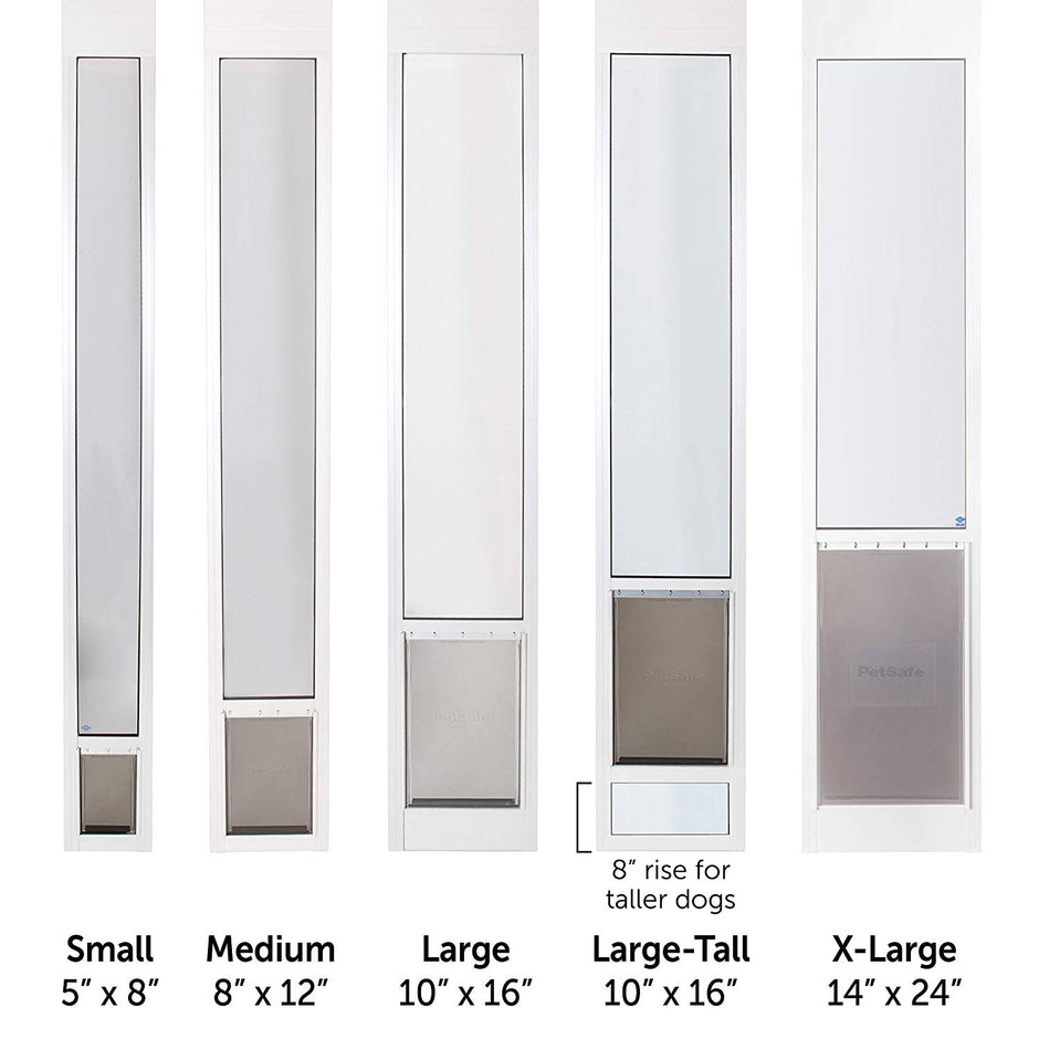 PetSafe Freedom Aluminum Patio Panel Sliding Glass Dog and Cat Door
