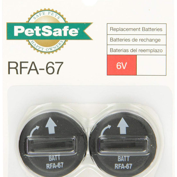PETSAFE RFA-67 Batteries de remplacement 6 volts