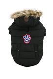 Canada Pooch North Pole Parka, Black, Size 26