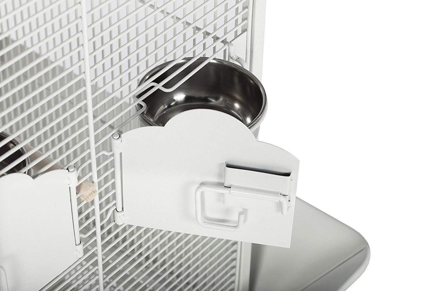 Prevue Pet Products Wrought Iron Select Bird Cage Black Hammertone 3151BLK