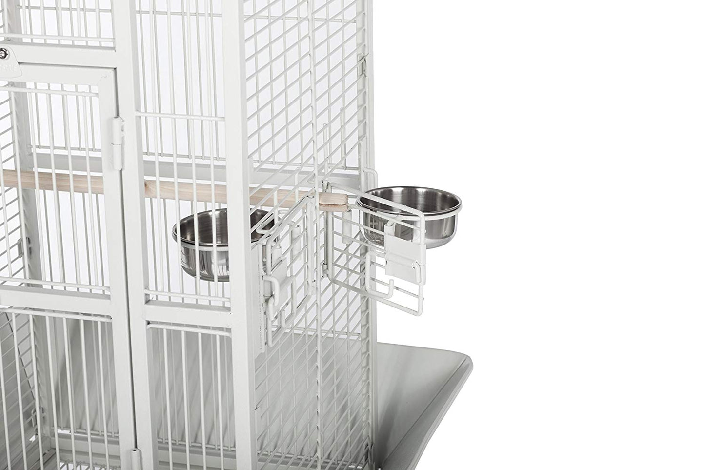Prevue Pet Products Wrought Iron Select Bird Cage Black Hammertone 3151BLK