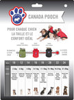 Parka du pole nord du chien du Canada, noir, taille 22