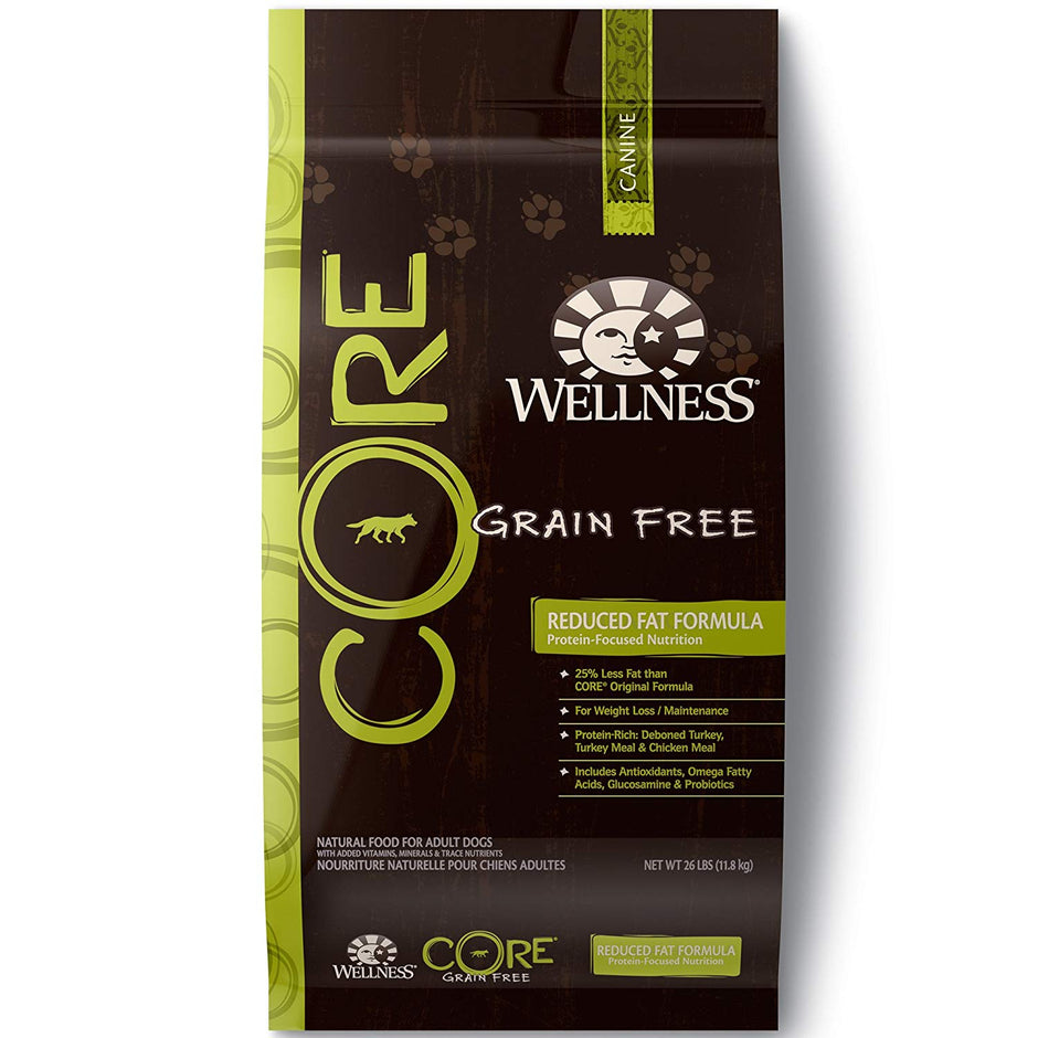 Wellness Core Natural Grain Free Dry Dog Food Reduced Fat