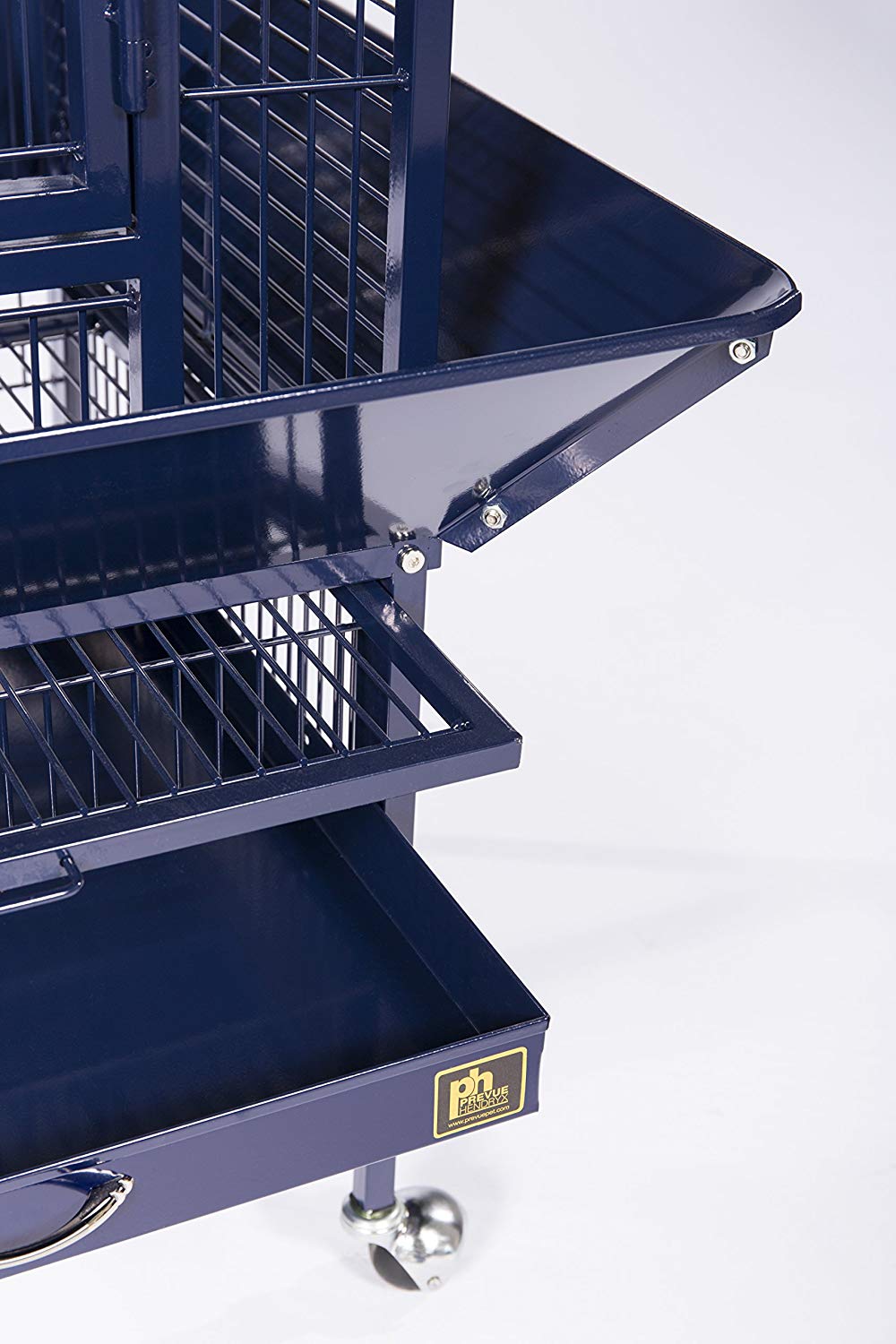 Prevue Pet Products Wrought Iron Select Bird Cage Black Hammertone 3151BLK