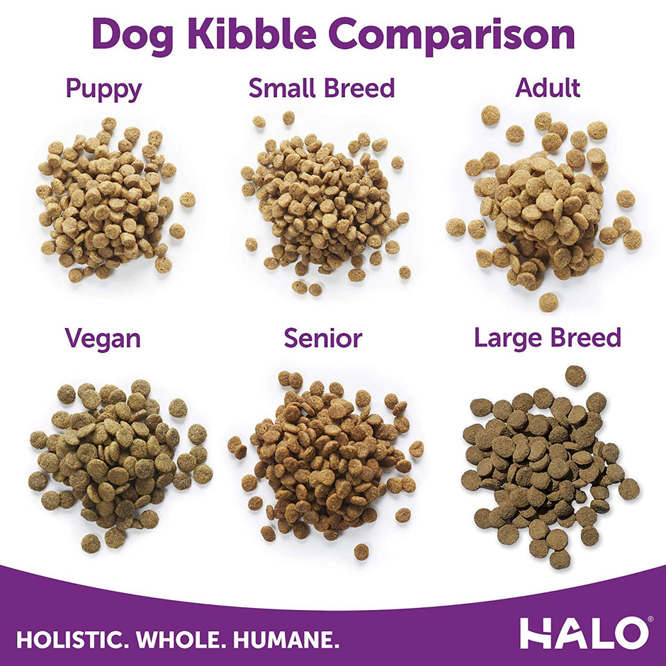Halo Holistic Natural Dry Dog Food for Adult Dogs