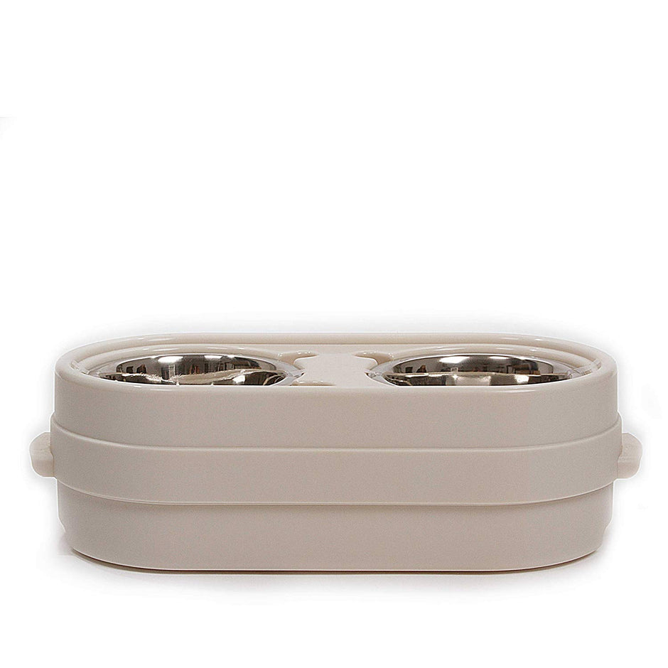 Notre magasin d'animaux de compagnie-n - Feed Adjudable Soured Dog Bowl Feeder