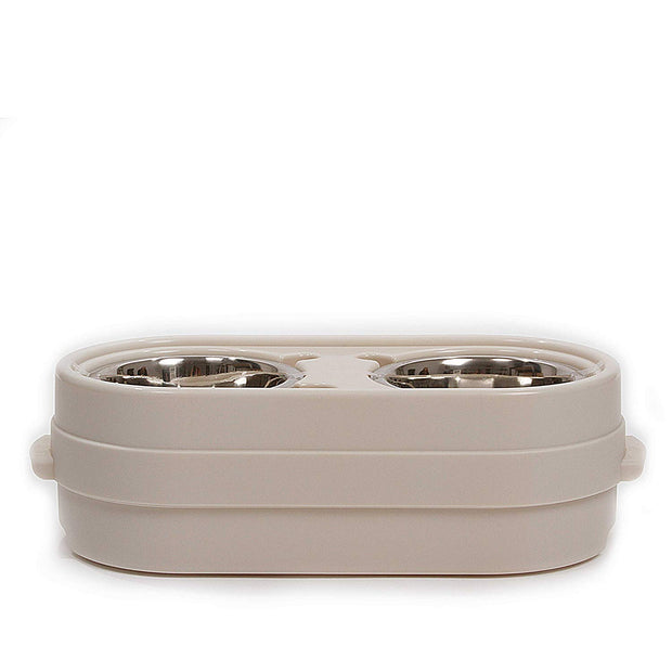 Notre magasin d'animaux de compagnie-n - Feed Adjudable Soured Dog Bowl Feeder
